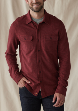 Normal Brand Textured Knit Shirt