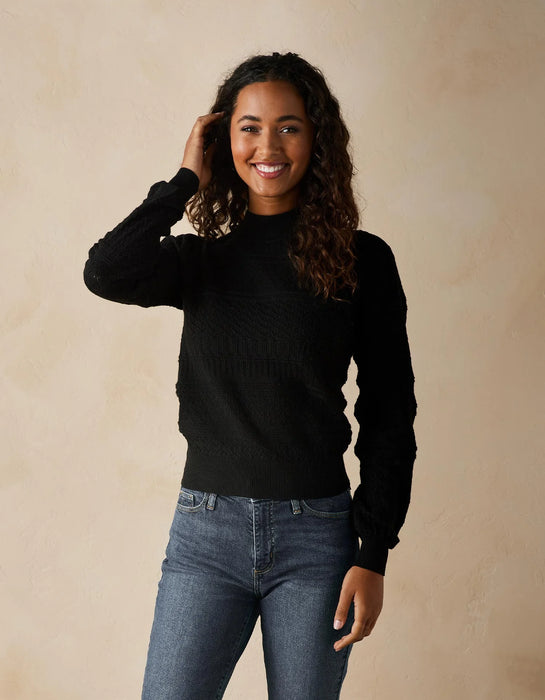 Normal Brand Women's Olivia Pointelle Sweater