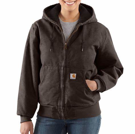 Carhartt Women's Loose Fit Washed Duck Insulated Active Jac J130 — Crane's  Country Store