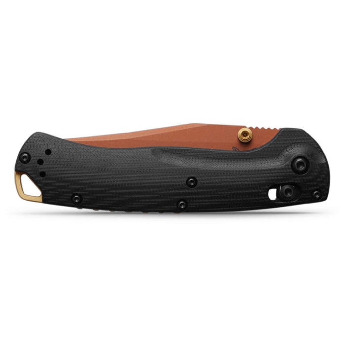 Taggedout 15536 CR-2501 - Black G-10 - S45VN Copper Suede Cerakote Blade
