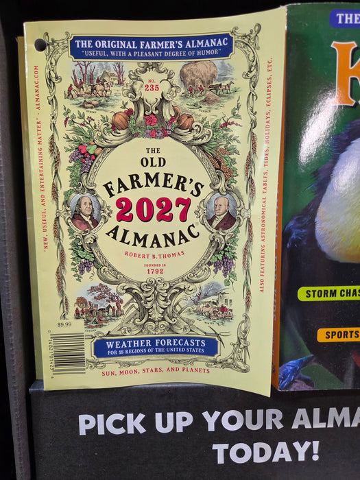 The Old Farmer's Almanac 2027 – America's Beloved Annual Guide