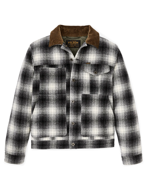 Filson Spokane Insulated Short Cruiser Jacket 20299337 - Premium Wool Blend Winter Workwear