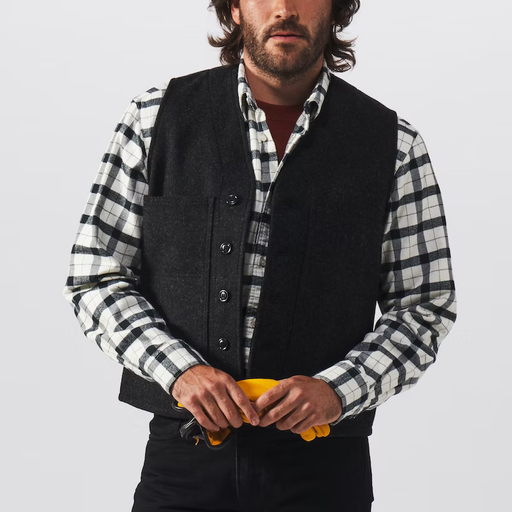 Filson Mackinaw Wool Vest for Men — Crane's Country Store Filson Mackinaw Wool Vest for Men — Crane's Country Store