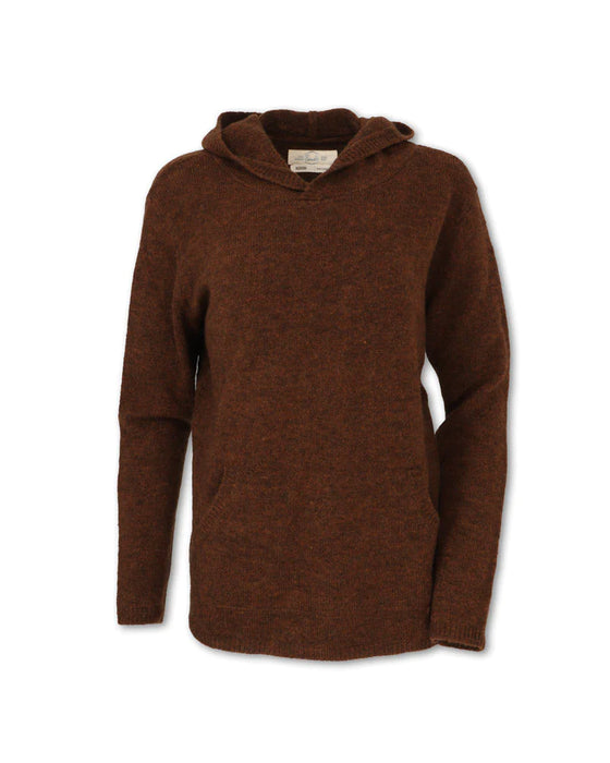 Purnell Women's Wool Blend Sweater Hoodie