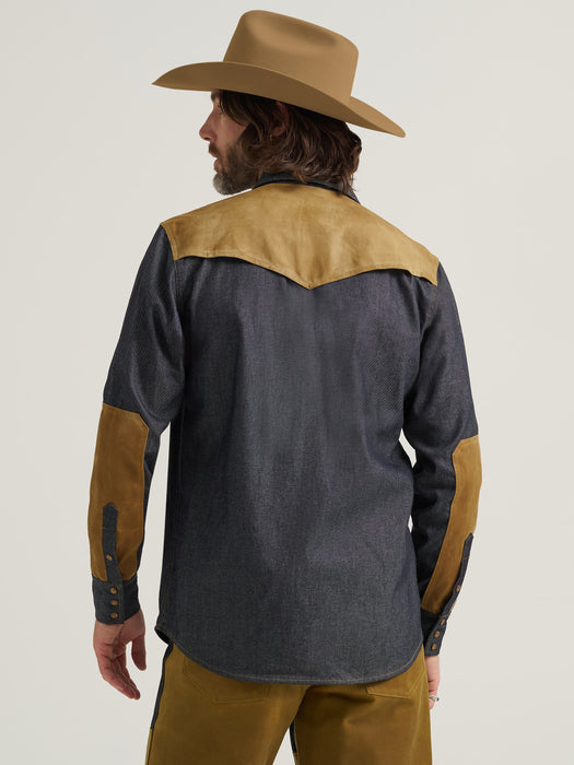 Wrangler x Filson Wild Adventure Shirt - Indigo Collaboration MPN 112370357