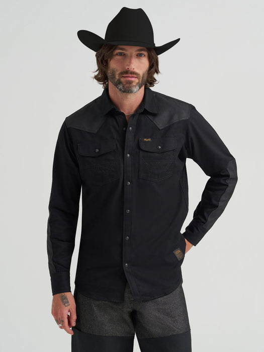 Wrangler x Filson Wild Adventure Shirt - Black Collaboration MPN 112370267