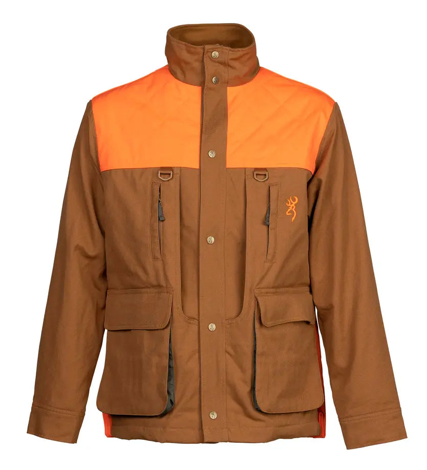 Browning Upland Jacket | Heavy Canvas Hunting Coat with Blaze