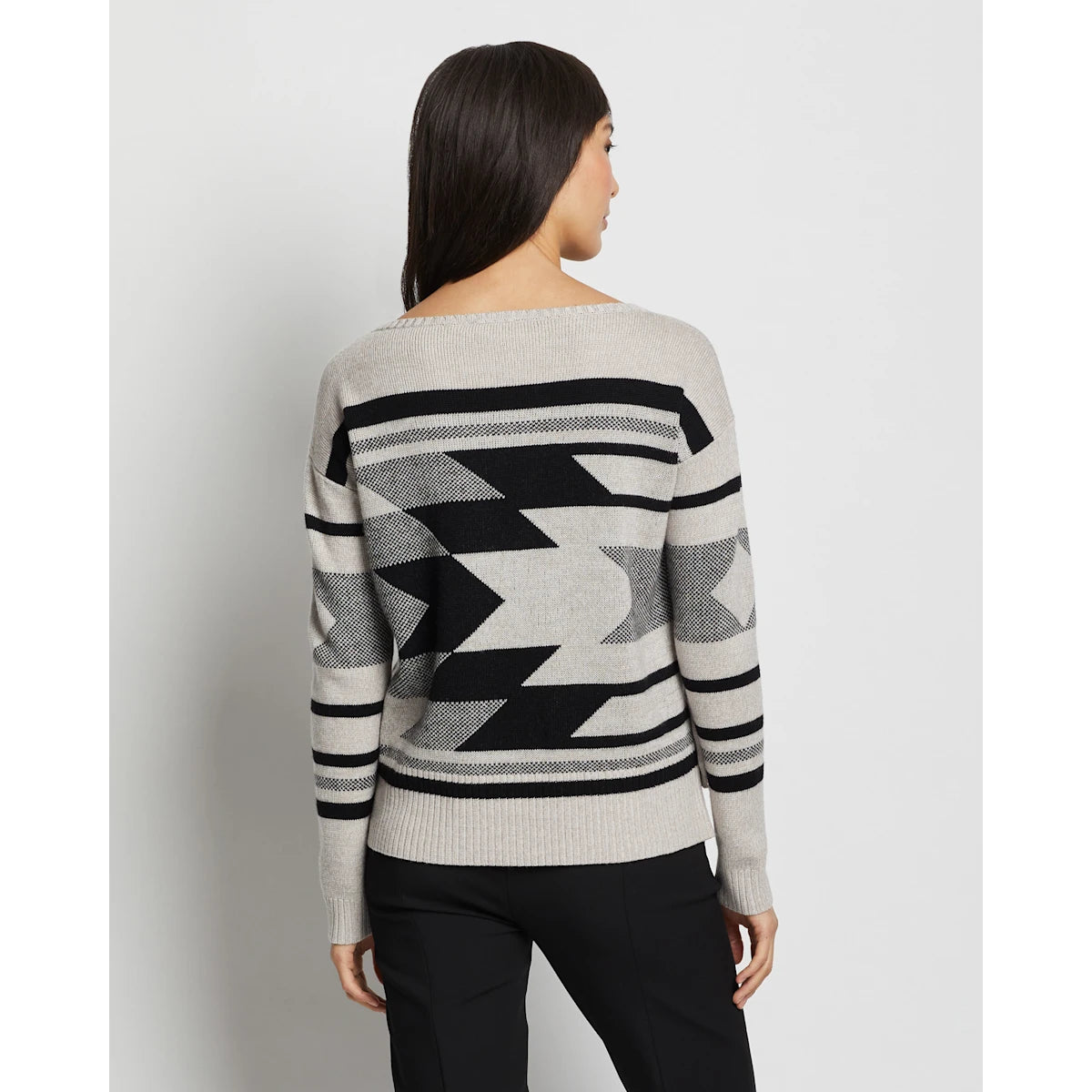 Knit Sweater with Side Buttons for Women - Romana